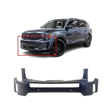 Front Upper Bumper Cover For 2020-2022 Kia Telluride Primed KI1014107
