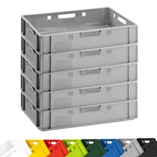 Fleischerkiste Lagerkiste E1-Fleischkiste 60x40x12,5 cm Stapelkiste flach robust