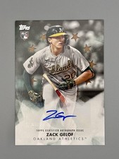 2024 Topps #BSA2-ZG Zack Gelof Baseball Stars Auto Gold (Series Two) #/50
