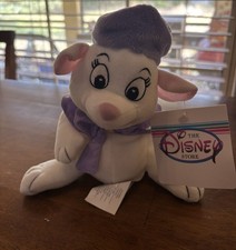 1990  s Disney Store The Rescuers Bianca Mouse Bean Bag Plush With Tags