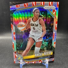 Angel Reese WNBA logo Prizm 2025 Panini Prizm #92 Chicago Sky Basketball