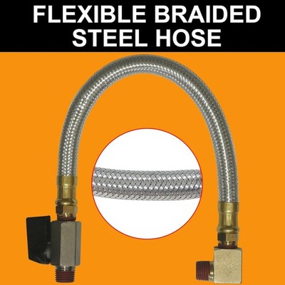 Extended Tank Drain Valve Assembly Kit for Air Compressor,SUNROAD Including 10