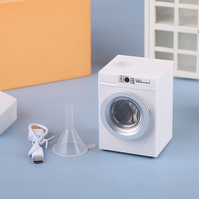 #ad Dollhouse Miniature Washing Machine Drum Washer Laundry Model Dollhouse Decor $26.99