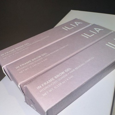 ILIA In Frame Brow Gel Clear Eyebrow Gel 0.15 fl oz 4G3 6M PAO