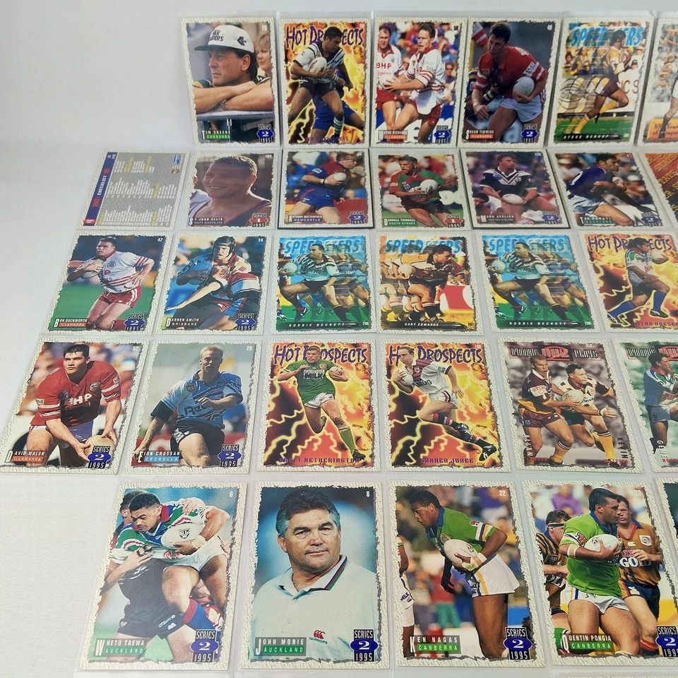 48x 1995 NRL Dynamic Rugby League Cards Miscellaneous All With Sleeves Free Post - image 2 of 4