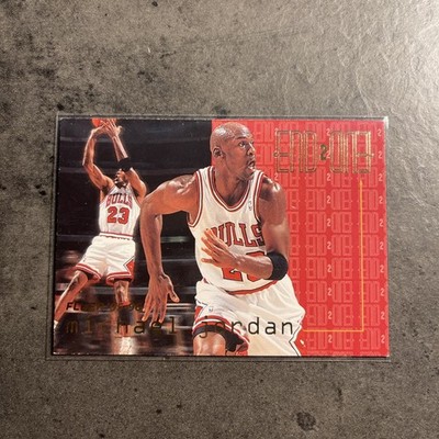 Michael Jordan 1995-96 Fleer End 2 End #478 EU