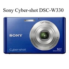 Buy Sony Cyber-shot DSC-W330 14.1MP Digital Camera - Black online
