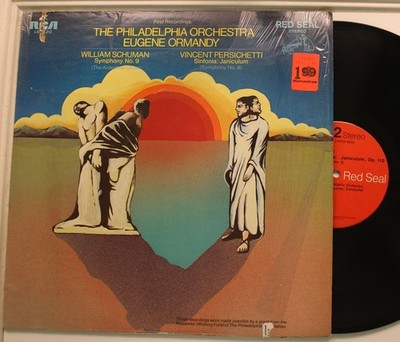 The Philadelphia Orchestra, Eugene Ormandy Lp Schuman-Symphony No. 9 / Persichet