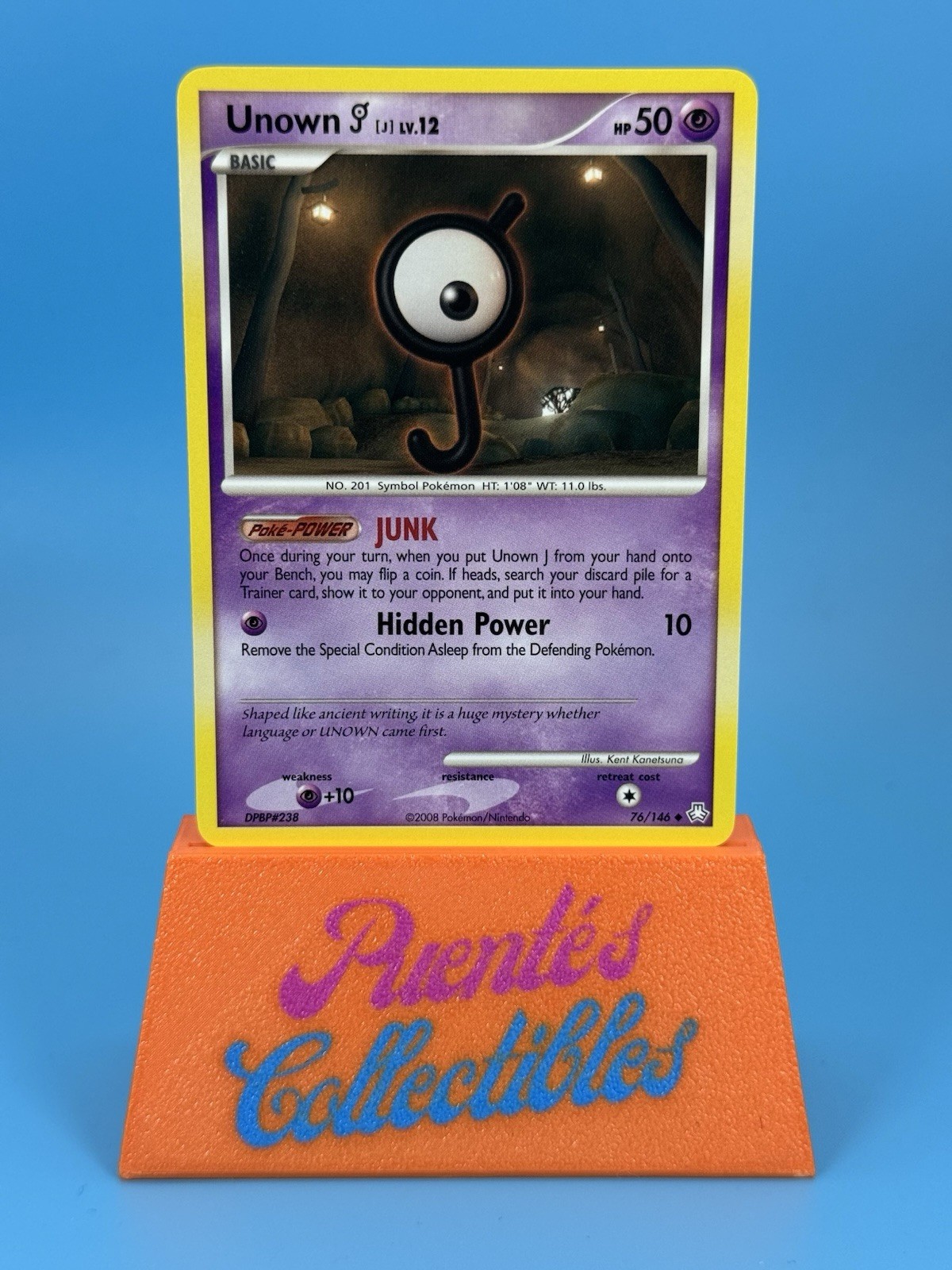 UNOWN J 76/146 LEGENDS AWAKENED POKÉMON TCG NM