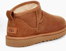 UGG Classic Ultra Mini Boots Chestnut Size UK8 - Chesnutt