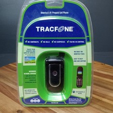 Motorola V170 Black Tracfone Wireless Flip Phone Burner New Old Stock
