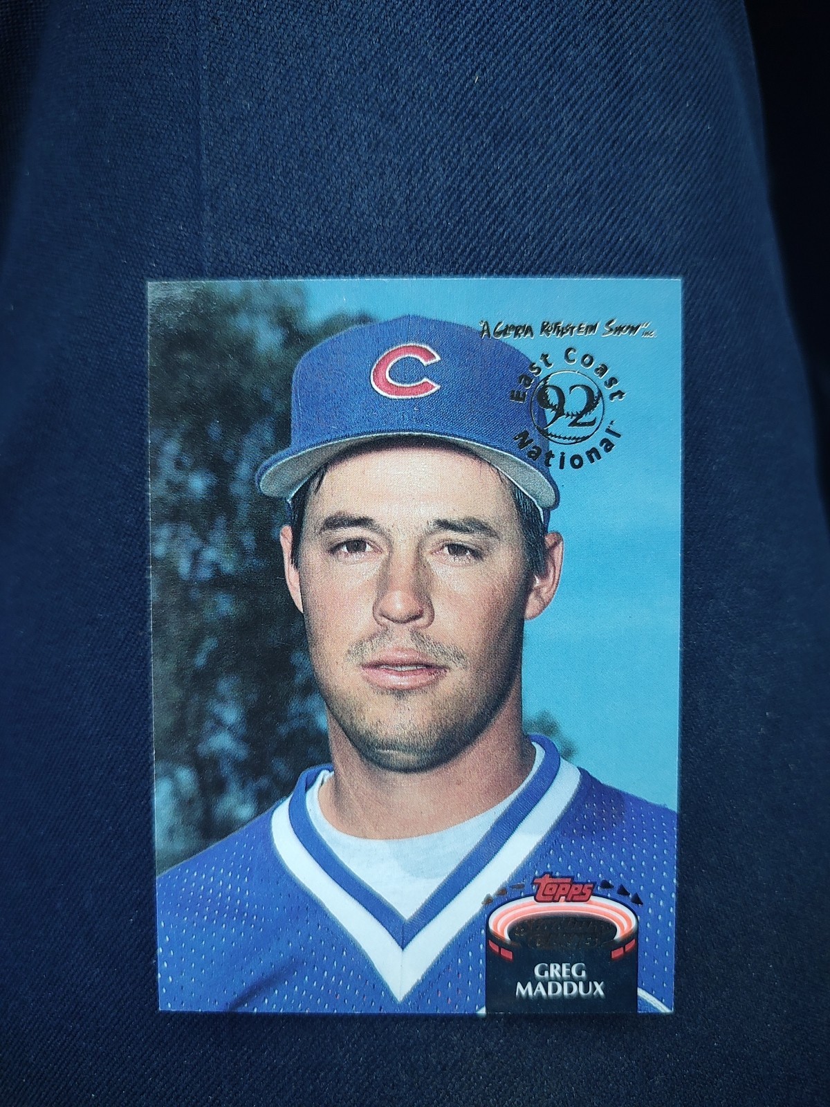 1992 Topps Stadium Club - Greg Maddux #665 East Coast National