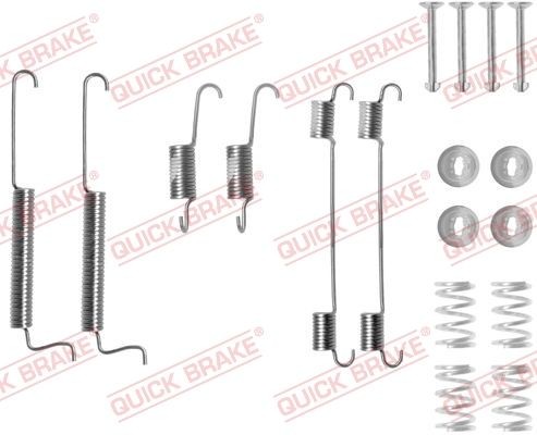 Quick Brake ZubehöRsatz, Bremsbacken Hinten FüR Chevrolet Daewoo-image