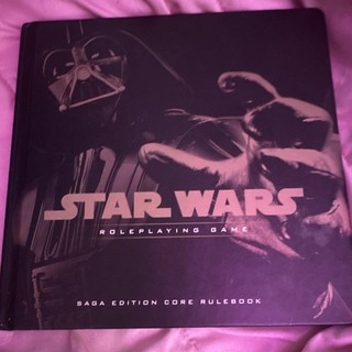 Star Wars Roleplaying Game Saga Edition Core Rulebook Hardback 2007 Legends