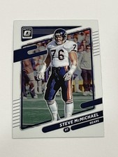 2021 Donruss Optic Football #81 - Steve McMichael - Chicago Bears