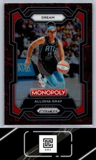 2024 Panini Prizm Monopoly WNBA #6 Allisha Gray Classic Icons Red Prizm