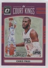 2016-17 Panini Donruss Optic Court Kings Purple Prizm Chris Paul #5 0k0