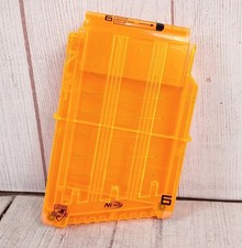 Nerf N-Strike Elite 6 Mega Centurion Round Clip Magazine Orange - TESTED WORKING