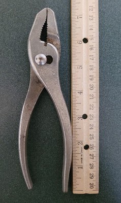 Utica Cutlery Co. 7¼'' Slip Joint Pliers Adjustable Steel Silver 1 Piece USA