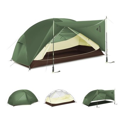 Backpacking Tent 2 Person Waterproof Lightweight Easy Setup Naturehike Mongar