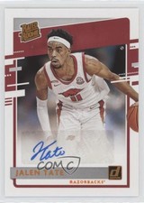 2021-22 Chronicles Draft Picks Donruss Rated Rookie Orange Jalen Tate Auto 0c2