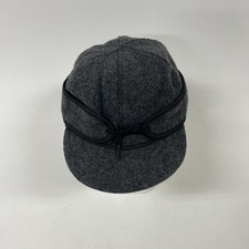 Vintage Stormy Kromer Gray Wool Cap USA Made Size 7 1/2 Outdoor Hat