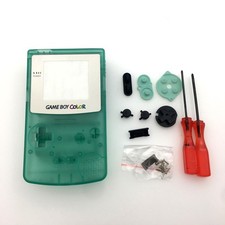NEW For Game Boy Color GBC Luminous Housing Shell Case - Colors Buttons Optional