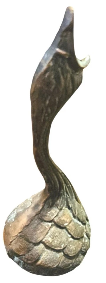 Florero de cerámica asiática 3 estatuillas de latón con decoración verde Gosling Pier 1 botella de vidrio Foto 2 de 4