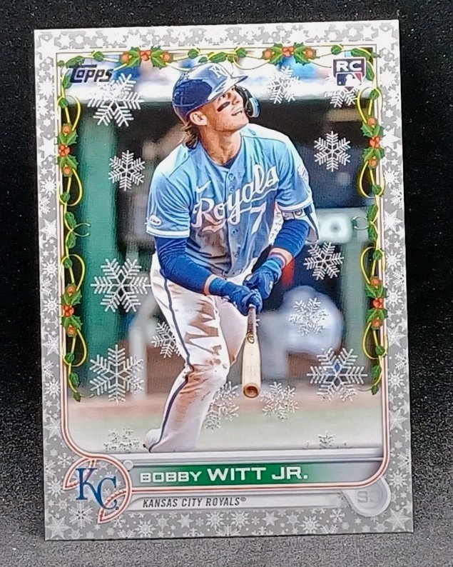2022 Topps Holiday #HW150 Bobby Witt Jr. Metallic RC