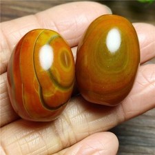 Red Agate Barrel Bead Dzi Bead Bracelet Necklace Jewelry Making Single Piece 1pc