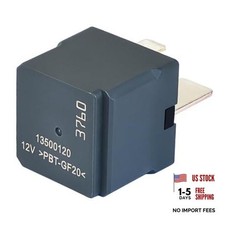 13500120 80A Genuine Parts 15-51279 Gray Multi-Purpose Relay 4Pins 12VDC