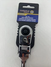 New Carlye NAPA R38FHBH 3/8” Dr Bent Handle Ratchet Soft Handel