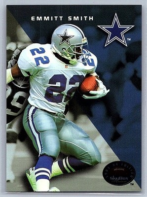 Emmitt Smith  - 1993 Skybox Premium  #64 -  HOF -  Dallas Cowboys - E 3