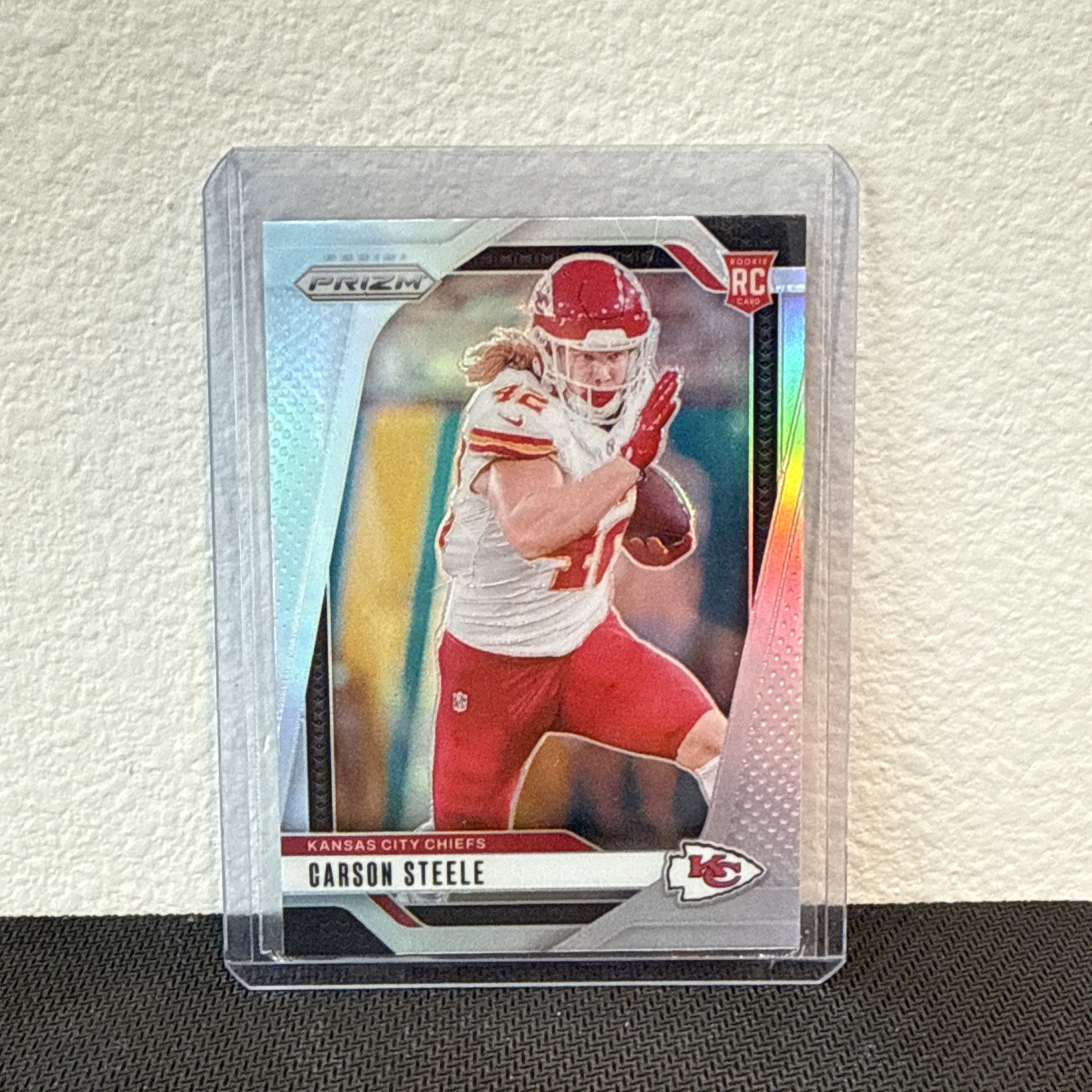 2024 Panini Prizm - Rookies Carson Steele #377 Silver Prizm (RC)