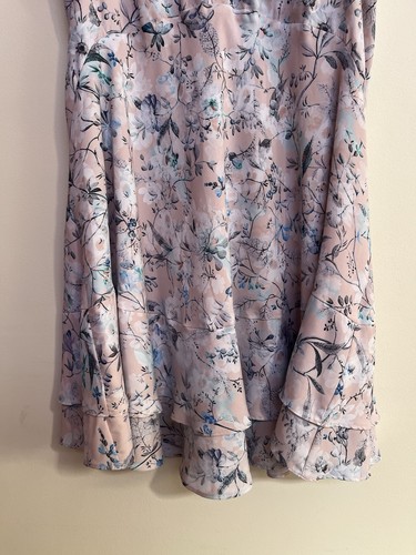 FOREVER NEW | Pink Floral Mini Dress | Size 14 - Picture 4 of 9