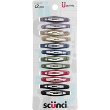 Scunci Hair Barrette, 12 Ct