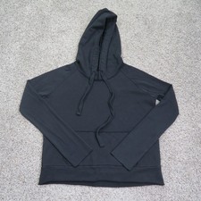 Frank Eileen Hoodie Womens Large Black Tee Lab Melanie Essential Triple Fleece
