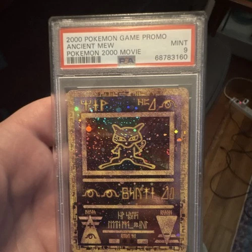 Pokémon Ancient Mew 1 Pokémon 2000 Movie 2000 Promo Holo PSA 9