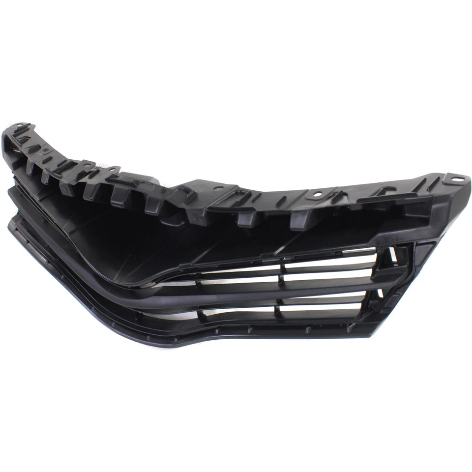 Grelha para Toyota Yaris Hatchback 2012-2014 texturizada preta plástica - Imagem 2 de 4