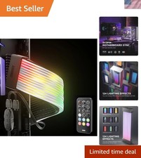 Flexible RGB Cable Cover with 108 ARGB LEDs - Enhance Your Setup Today