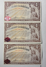 3 Consec. 2001 NORFED American Liberty Curren...