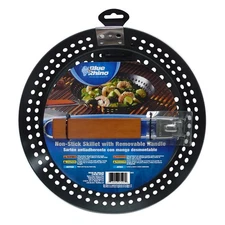Blue Rhino Non Stick  Skillet Basket with Removable Handle  NEW