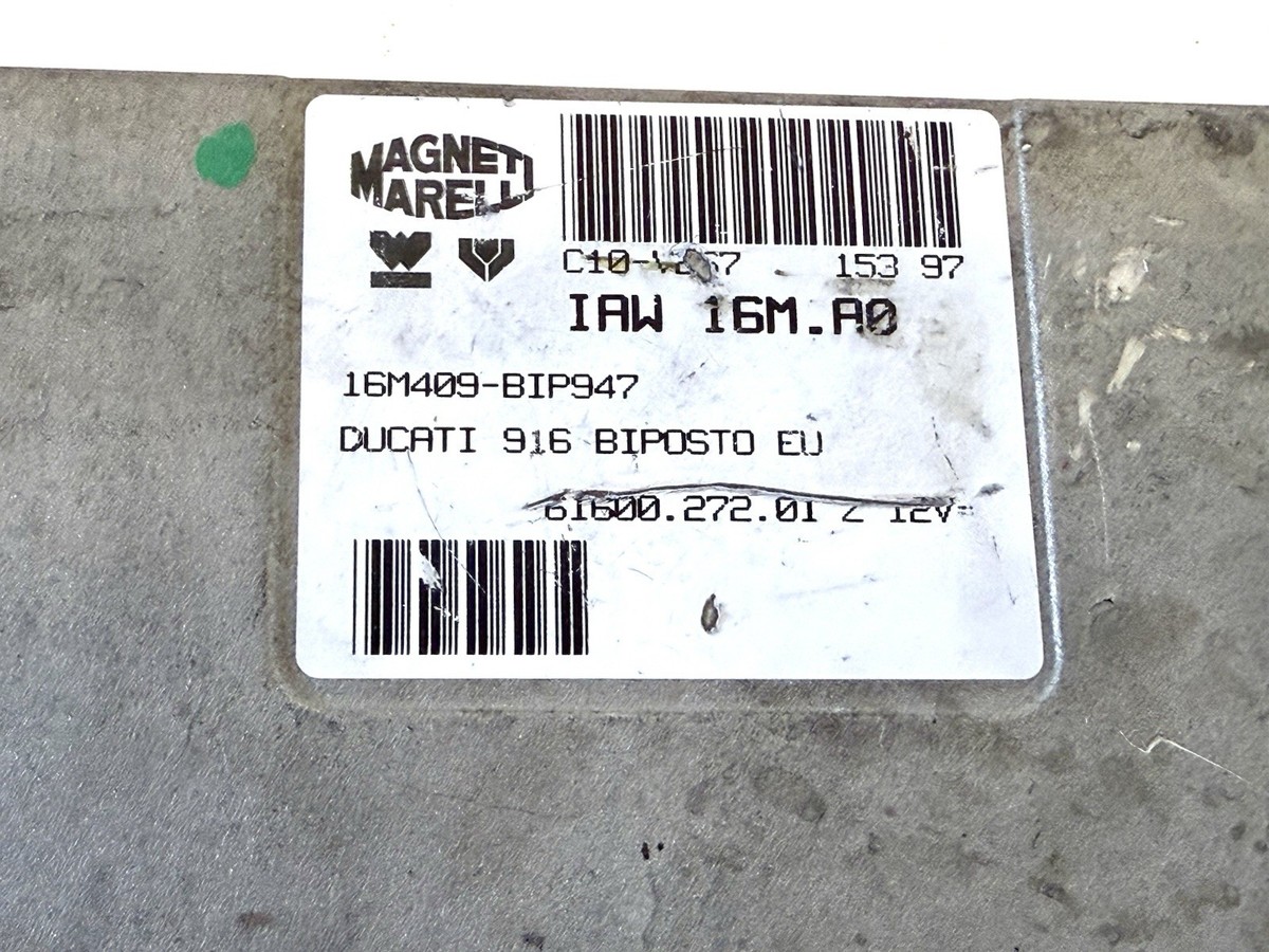 Genuine Ducati 916 996 748 ST4 Magnetti Marelli ECU Computer IAW