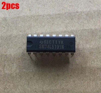 2pcs 16-dip 74LS191 mode control sync up/down counters SN74LS191N xm *hh