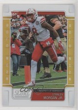 2019 Score Rookies Gold Zone 32/50 Stanley Morgan Jr #406 0t2