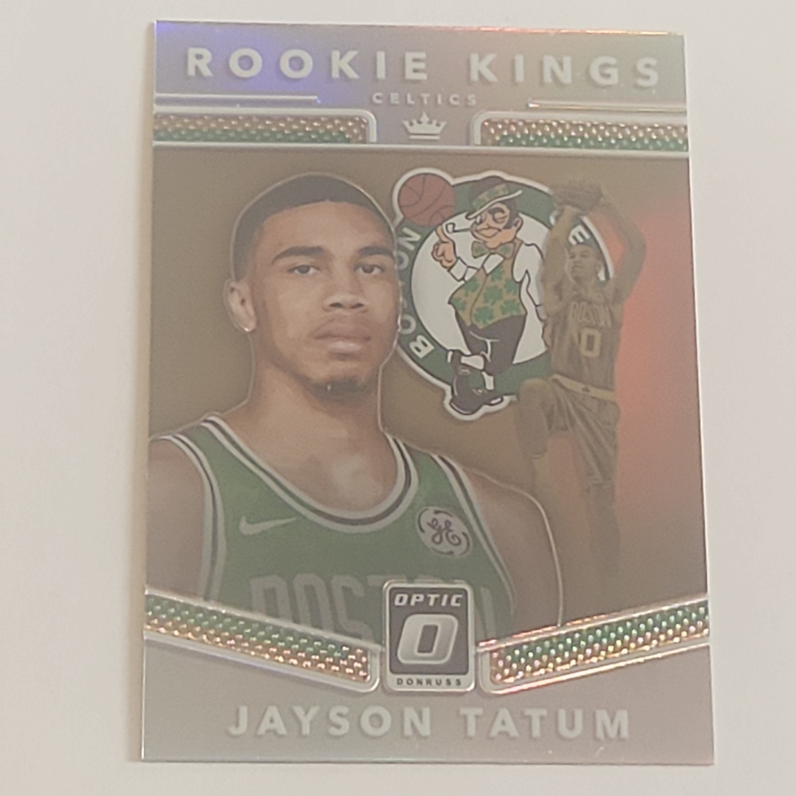 2017-18 Panini Donruss Optic Kings Holo Silver Prizm Jayson Tatum #3 Rookie RC