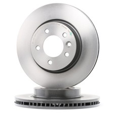 2x BREMBO Disque de frein Avant pour LAND ROVER Range Rover Sport (L320) 317mm