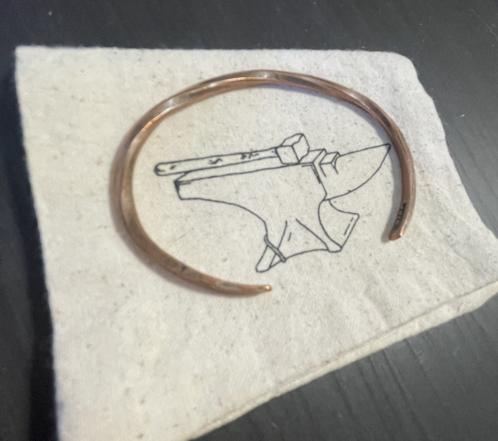 Studebaker Metals Studebaker Cuff - LIGHTWEIGHT M… - image 2