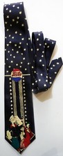 VINTAGE gadget TIE POPEYE PEPSI HAND MADE MERCEDES MERCEDES SILK 1980