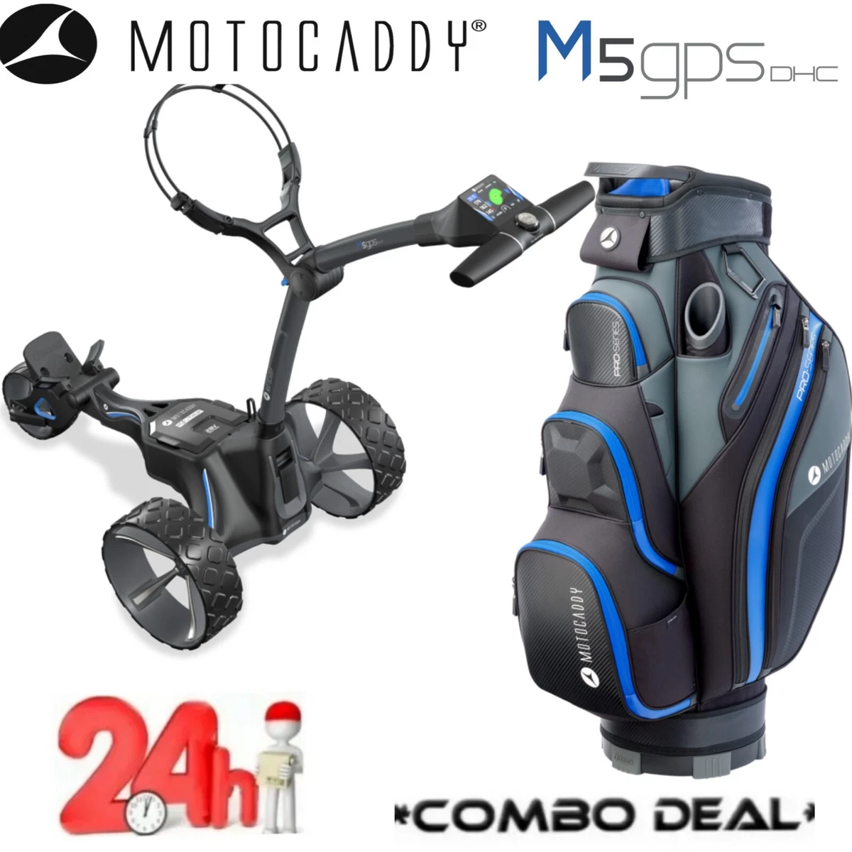 Motocaddy trolley and bag deals hot sale